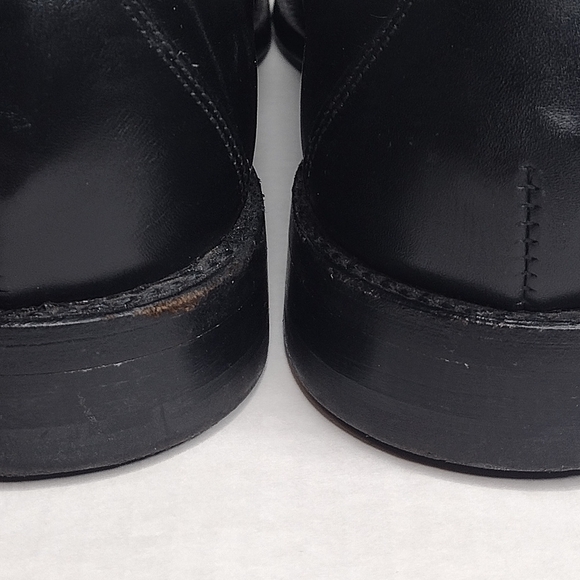 FootJoy Classics Men's Black Leather Office Business Tassel Slip On Loafers - Picture 14 of 14